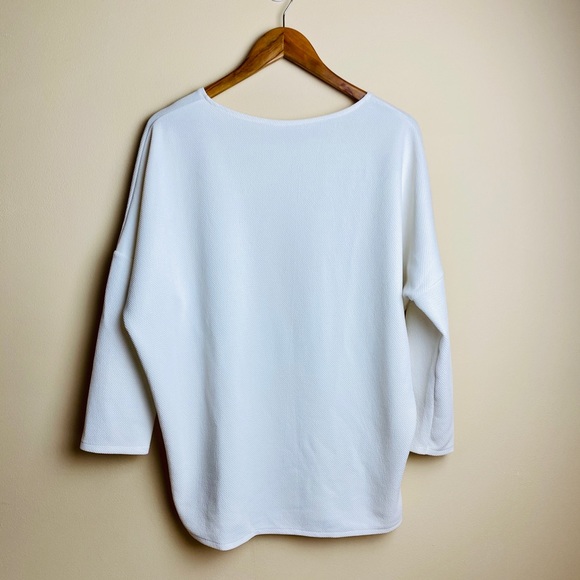 Oversized white sweater, XS - Picture 2 of 6